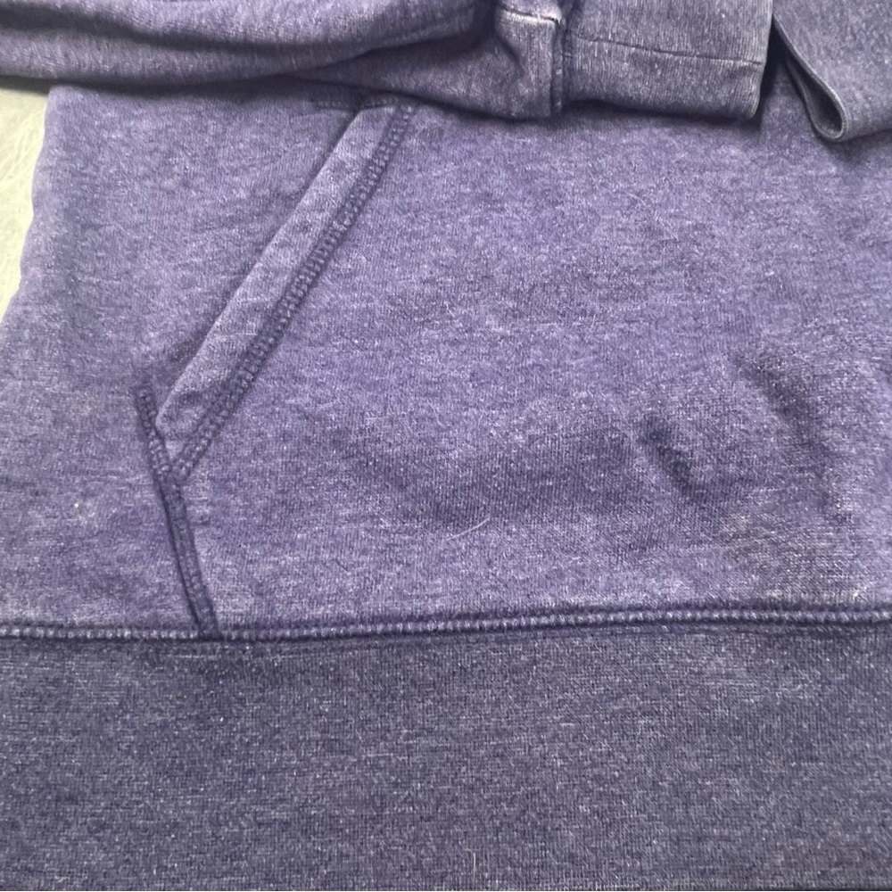 THE NORTH FACE purple hooded sweatshirt size M - Picture 5 of 7